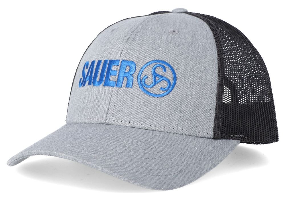 SAUER LOGO SNAPBACK HAT - GRAY