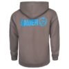 SAUER LOGO ZIP UP HOODIE - GRAY
