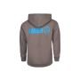 SAUER LOGO ZIP UP HOODIE - GRAY SAUER LOGO ZIP UP HOODIE - GRAY